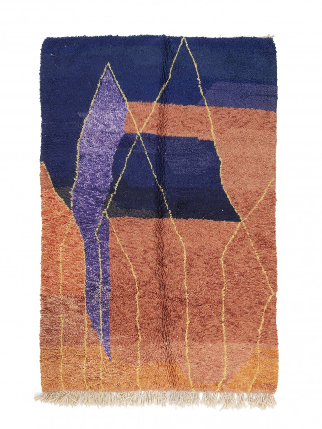 Kelim-teppe Marokkansk Azilal 260 x 170 cm (Størrelse: 260 x 170 cm)