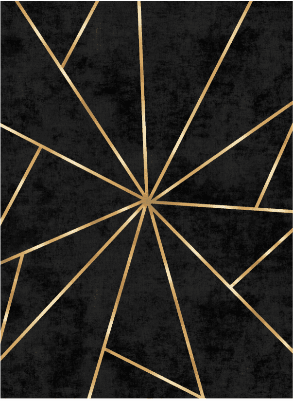 Wilton-teppe - Bellizzi (svart) (Størrelse: 160 x 230 cm)