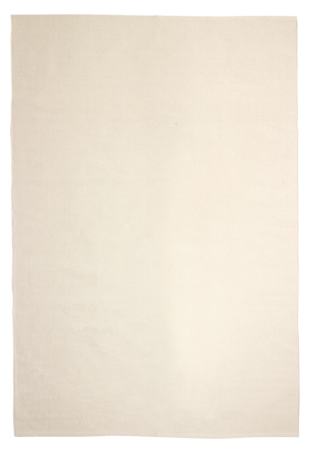 Bomullsteppe - Billie (hvit) (Størrelse: 240 x 340 cm)