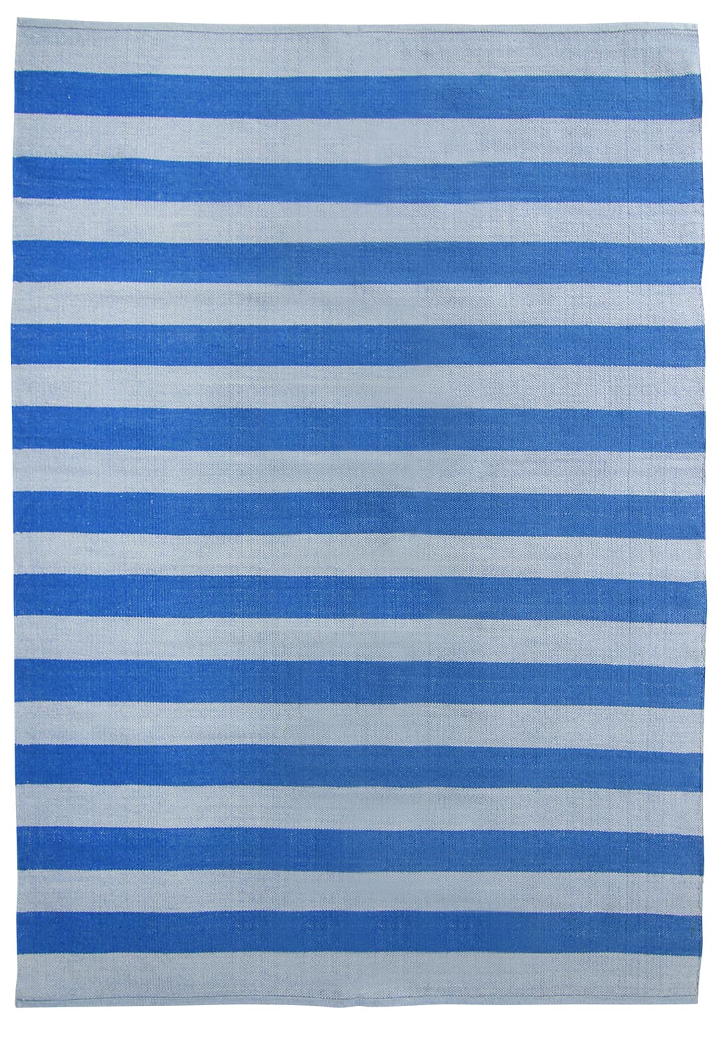 Bomullsteppe - Nilo (blå) (Størrelse: 300 x 400 cm)