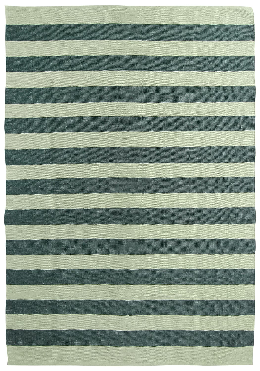 Bomullsteppe - Nilo (grön) (Størrelse: 240 x 340 cm)