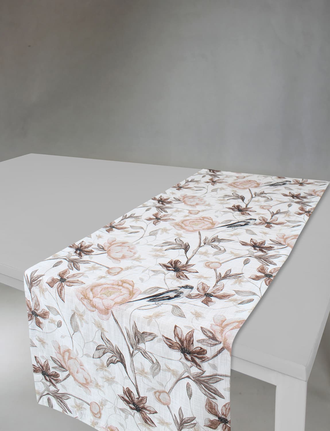 Løpere - Gullan (beige) (Størrelse: 40 x 140 cm)