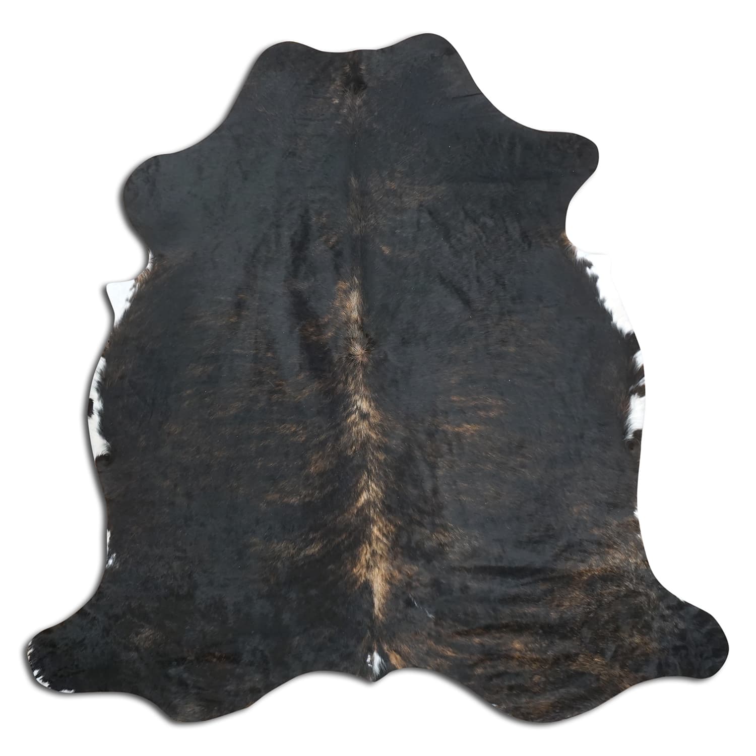 Kuskinn - Tricolor Exotic 596 (Størrelse: 215 x 190 cm)