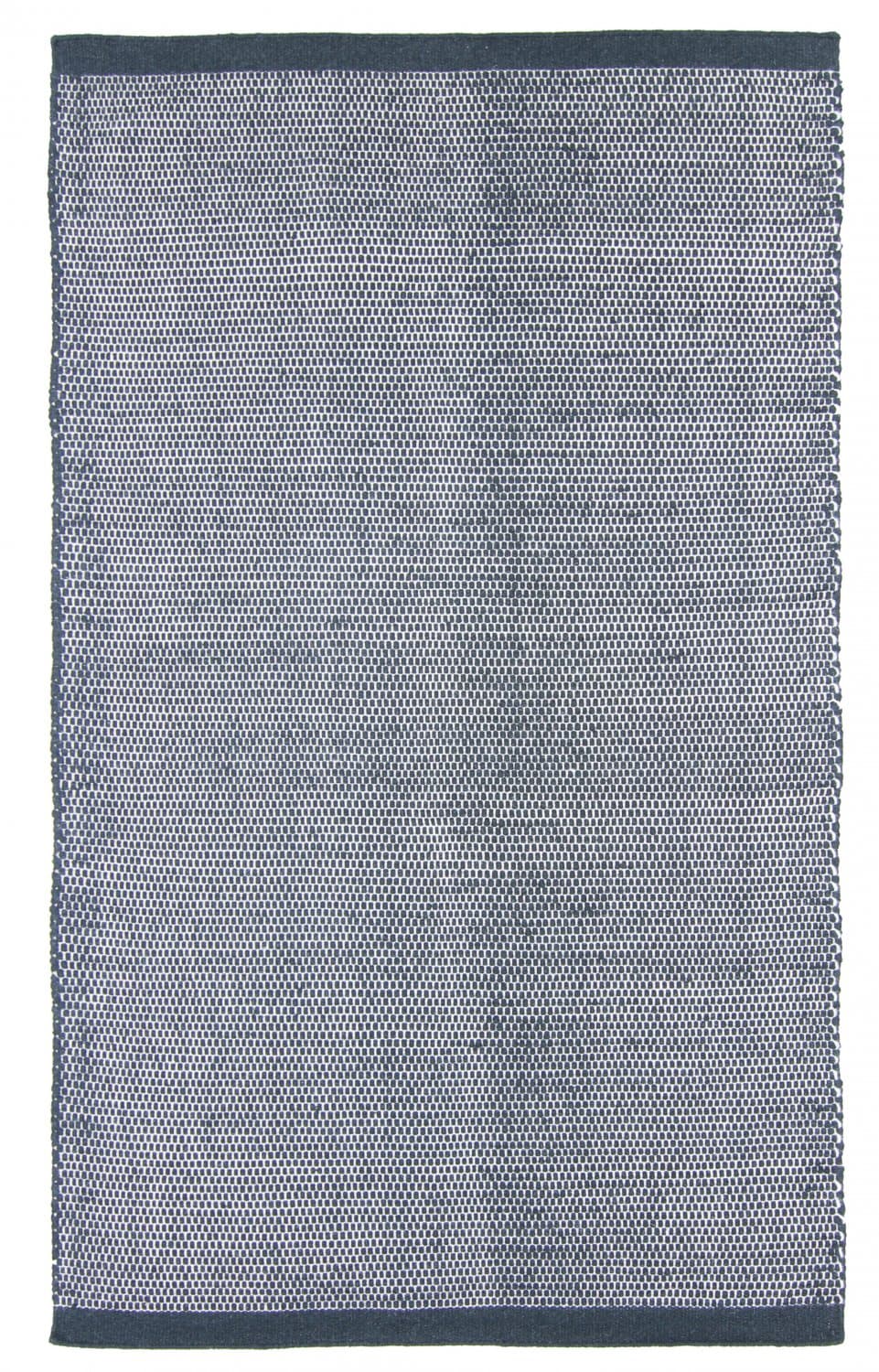 Ullteppe - Coastal (sort/hvit) (Størrelse: 200 x 300 cm)
