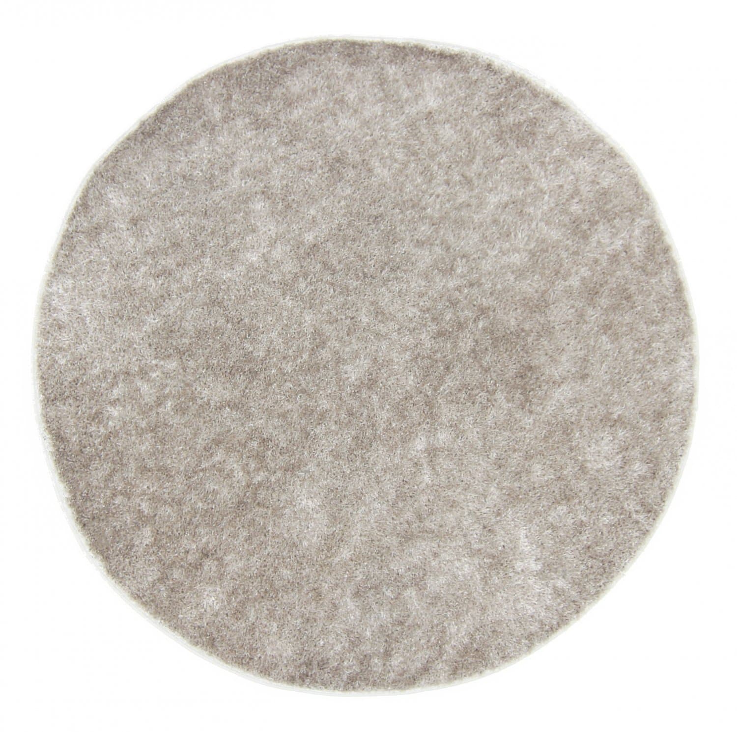 Runde tepper - Cosy (greige) (Størrelse: Ø 200 cm)