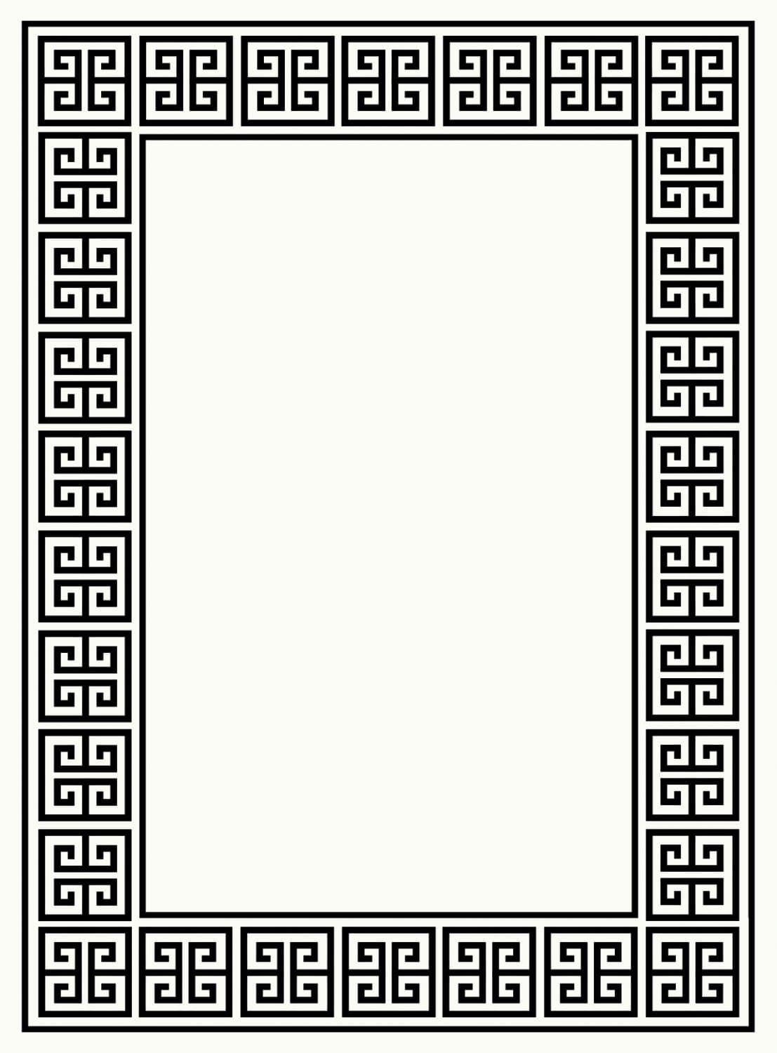 Wilton-teppe - Kuba (hvit) (Størrelse: 180 x 270 cm)