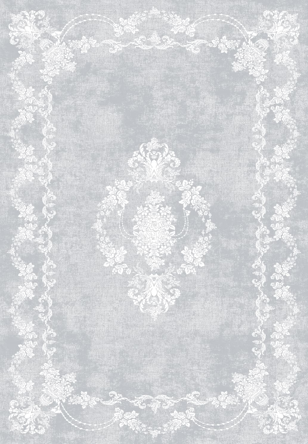 Wilton-teppe - Taknis (lysegrå) (Størrelse: 160 x 230 cm)