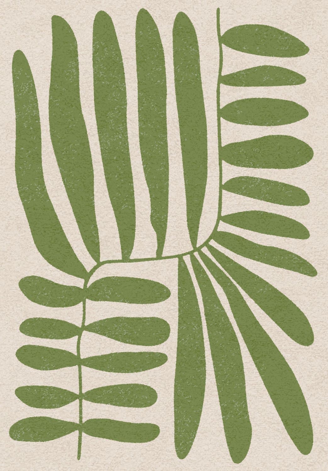 Wilton-teppe - Romilly (beige/grønn) (Størrelse: 240 x 340 cm)