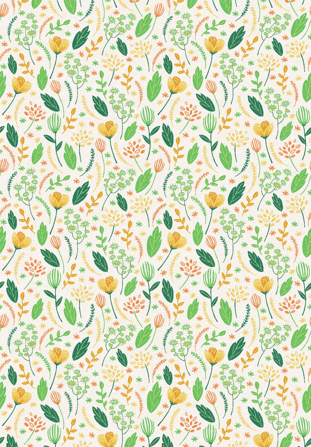 Wilton-teppe - Fleur (gul/grønn/multi) (Størrelse: 200 x 280 cm)