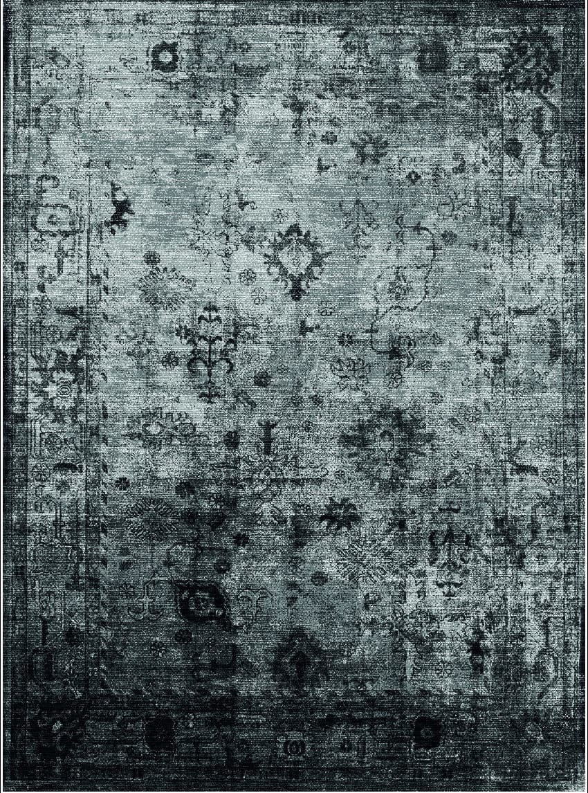 Wilton-teppe - Violetta (grå) (Størrelse: 160 x 230 cm)