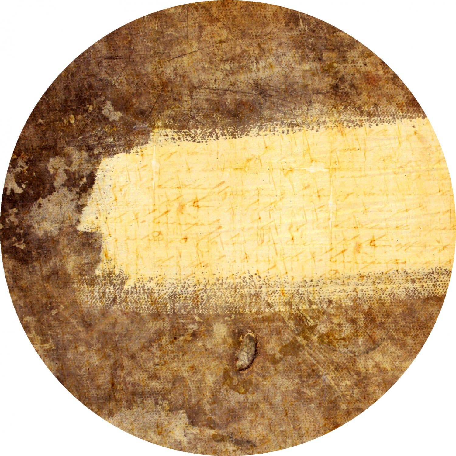 Rundt teppe - Agost (brun/beige) (Størrelse: Ø 200 cm)