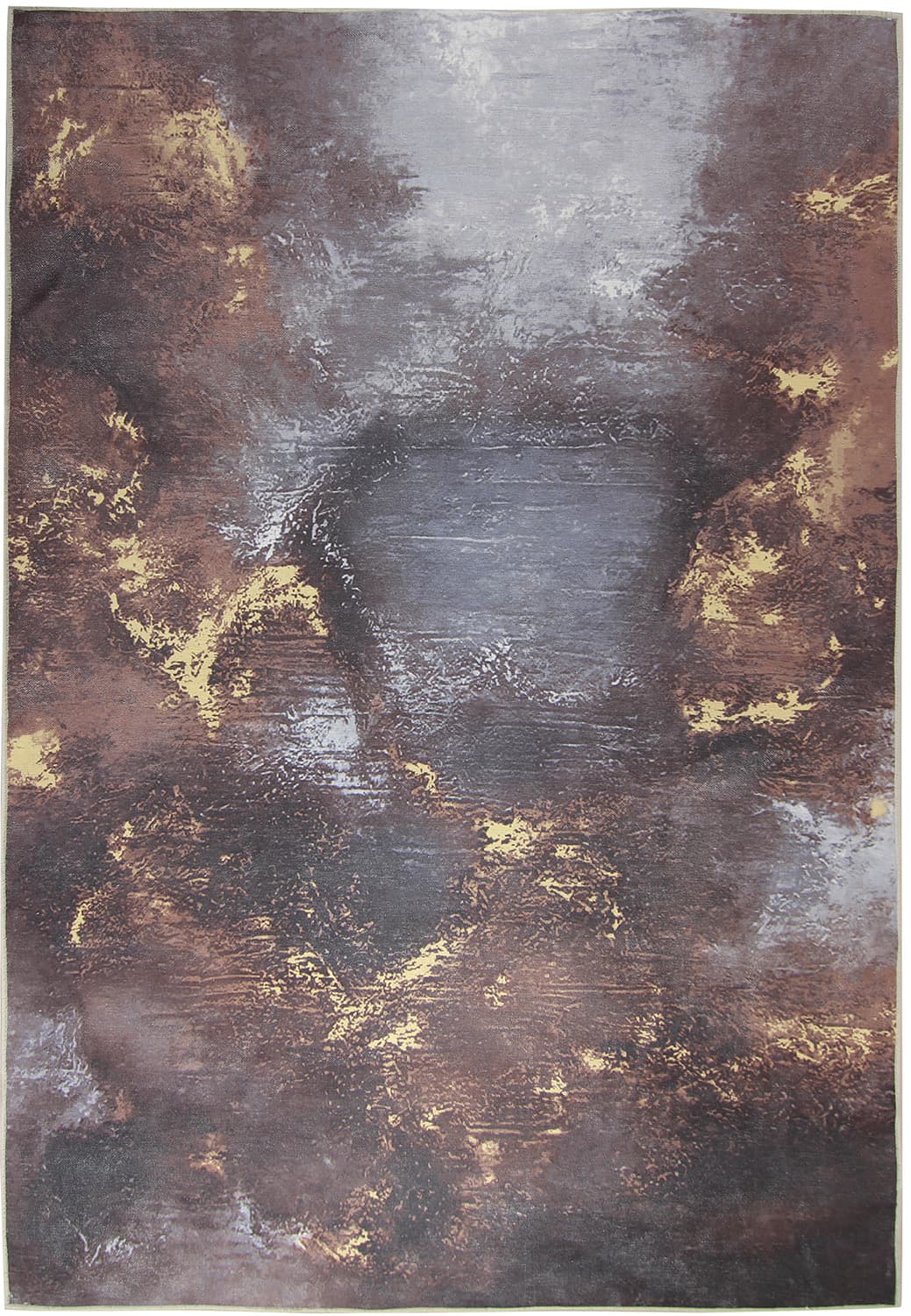Wilton-teppe - Sanza (grå/multi) (Størrelse: 240 x 340 cm)