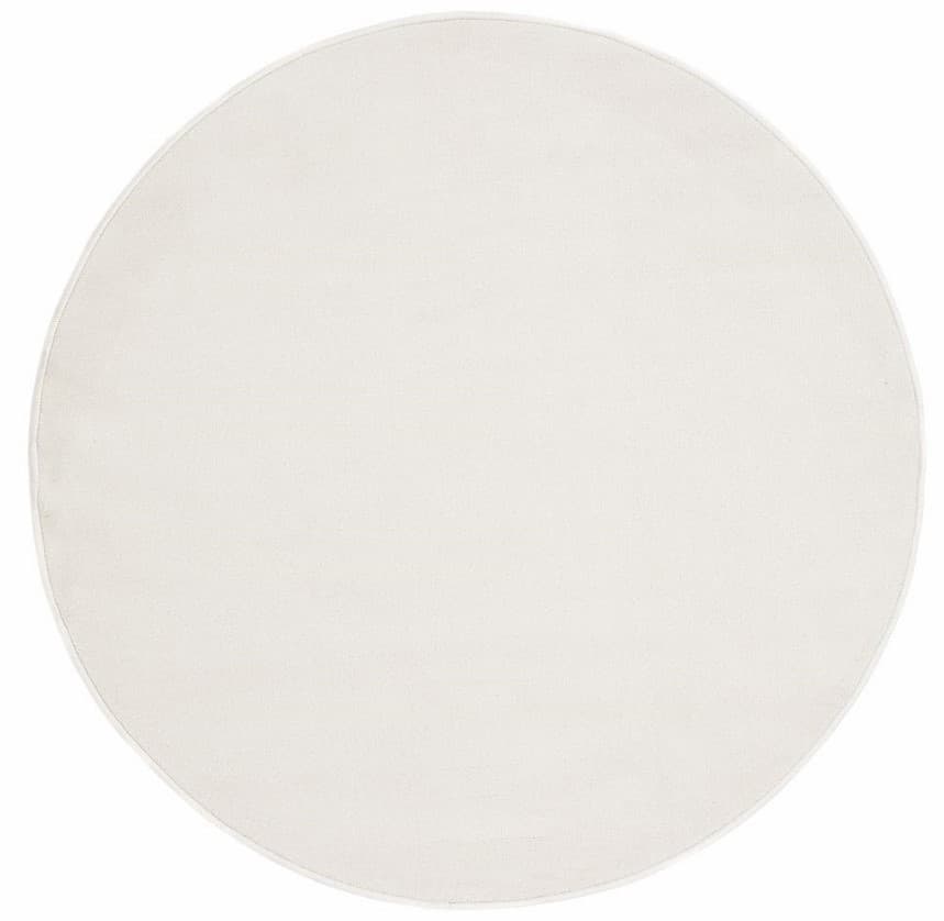 Rund teppe - Sunayama (hvit) (Størrelse: Ø 240 cm)