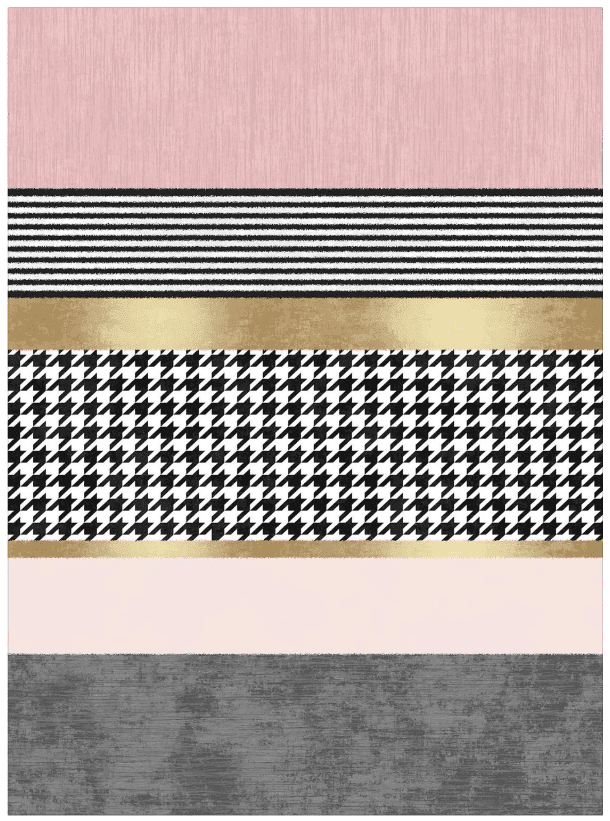 Wilton-teppe - Esme (rosa/multi) (Størrelse: 200 x 280 cm)