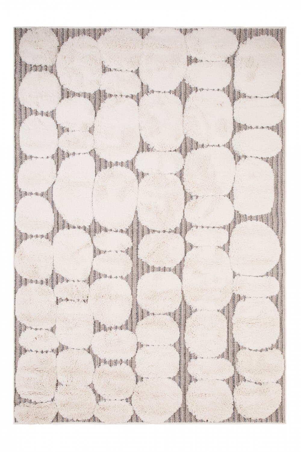 Ryetepper - Fondi (grå) (Størrelse: 240 x 340 cm)