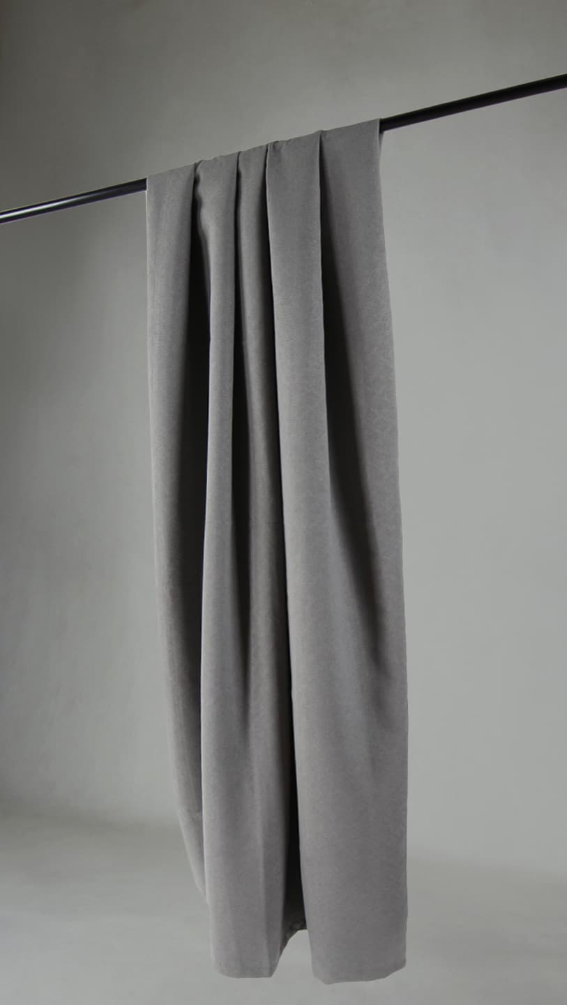 Gardiner - Mørkleggingsgardin Isolde (grå) (Størrelse: 130 x 250)