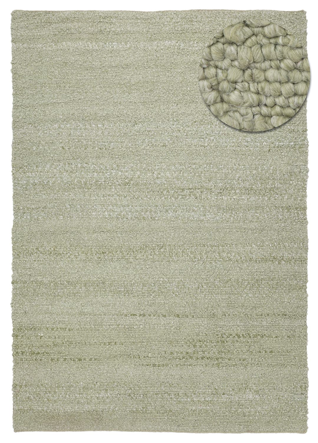 Innendørs/Utendørs tepper - Milford Wool Look (grønn) (Størrelse: 240 x 340 cm)