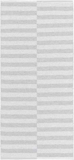 Plastmatter - Horredsmattan Irma  (grå) (Størrelse: 70 x 200 cm)