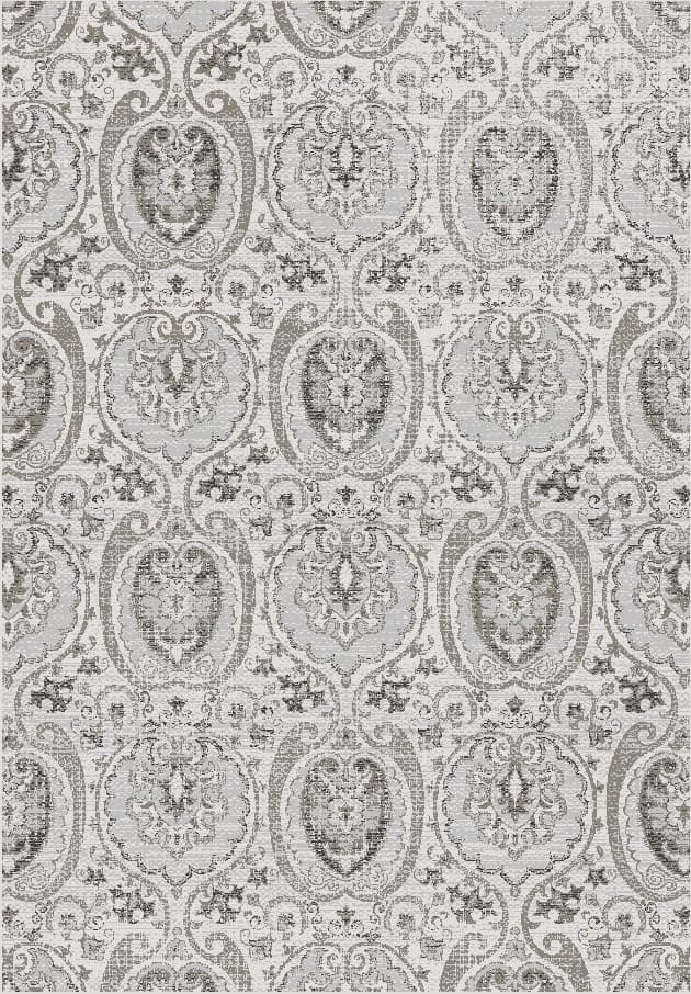 Wilton-teppe - Natoli (cream/sølv) (Størrelse: 240 x 330 cm)