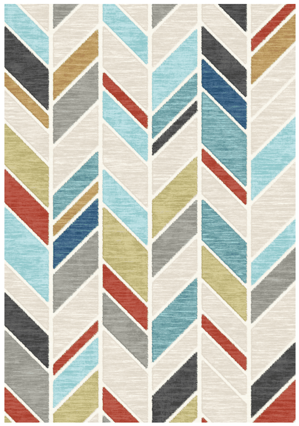 Wilton-teppe - Isola (multi) (Størrelse: 200 x 280 cm)