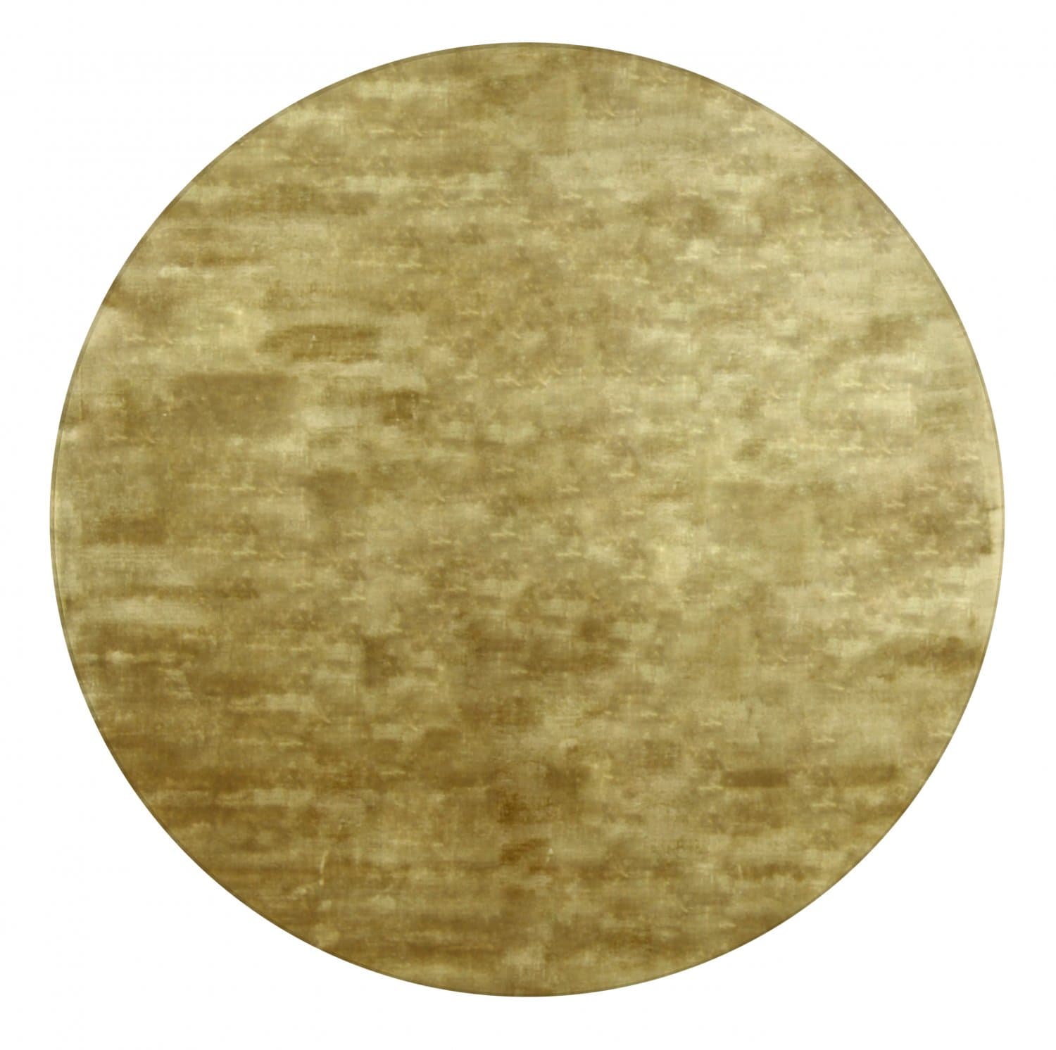 Rundt teppe - Jodhpur Special Luxury Edition (gold) (Størrelse: Ø 240 cm)