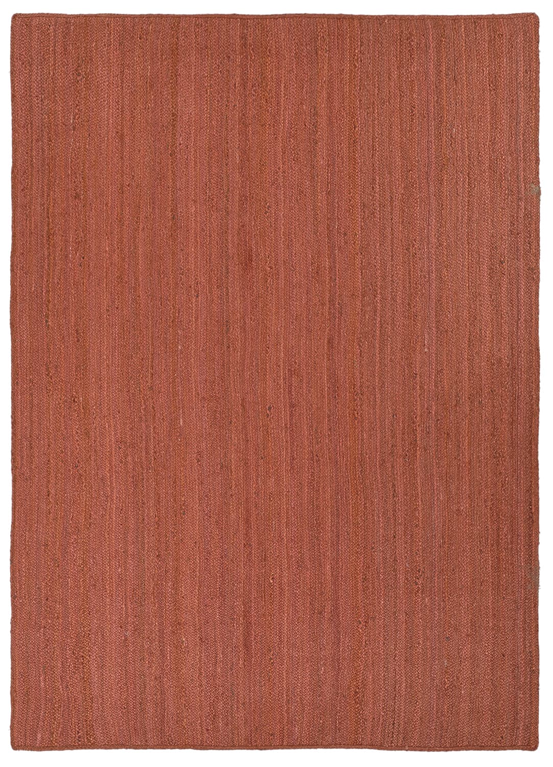 Juteteppe - Amasia (kastanje) (Størrelse: 240 x 340 cm)