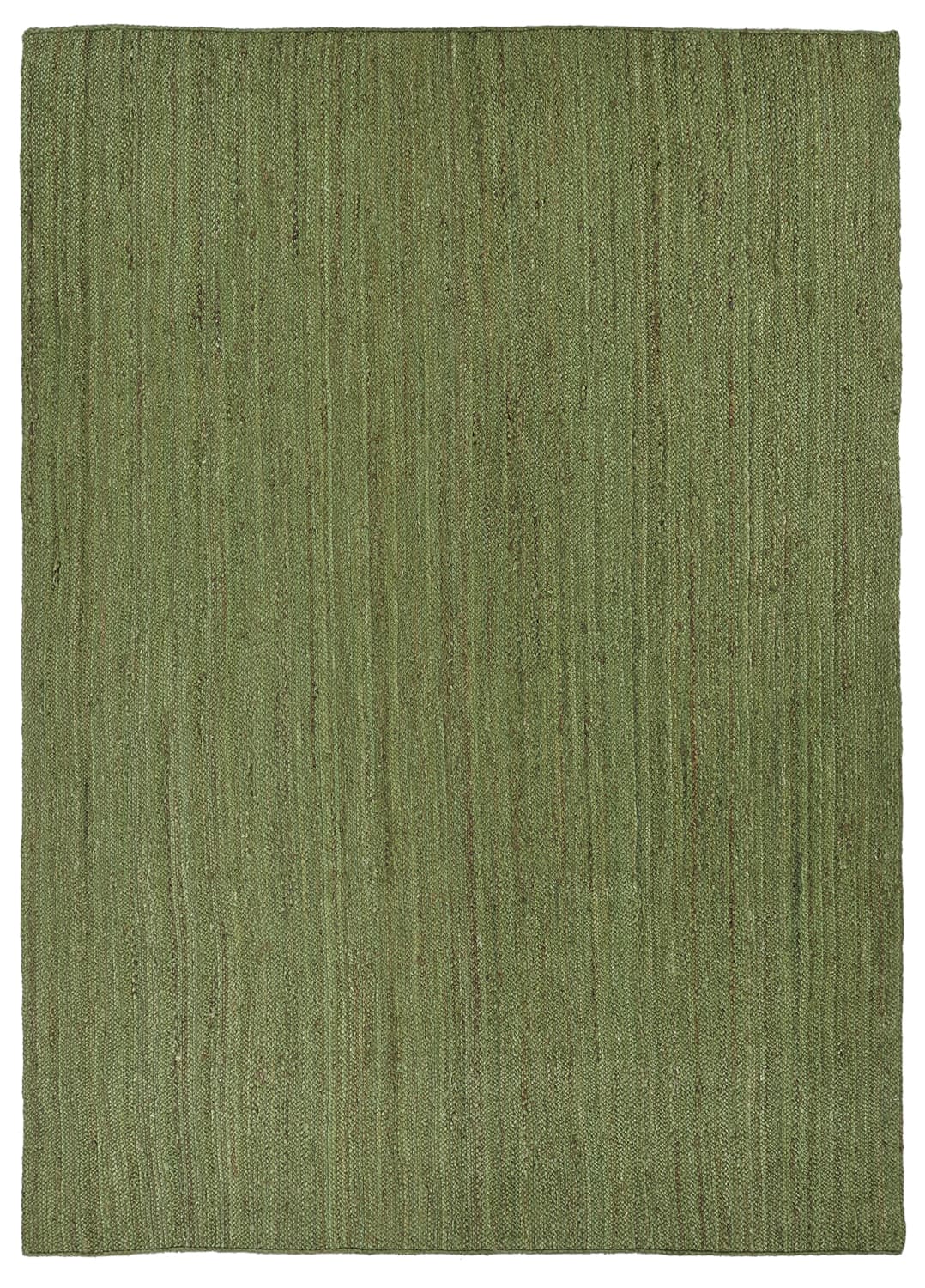 Juteteppe - Amasia (militærgrønt) (Størrelse: 200 x 290 cm)