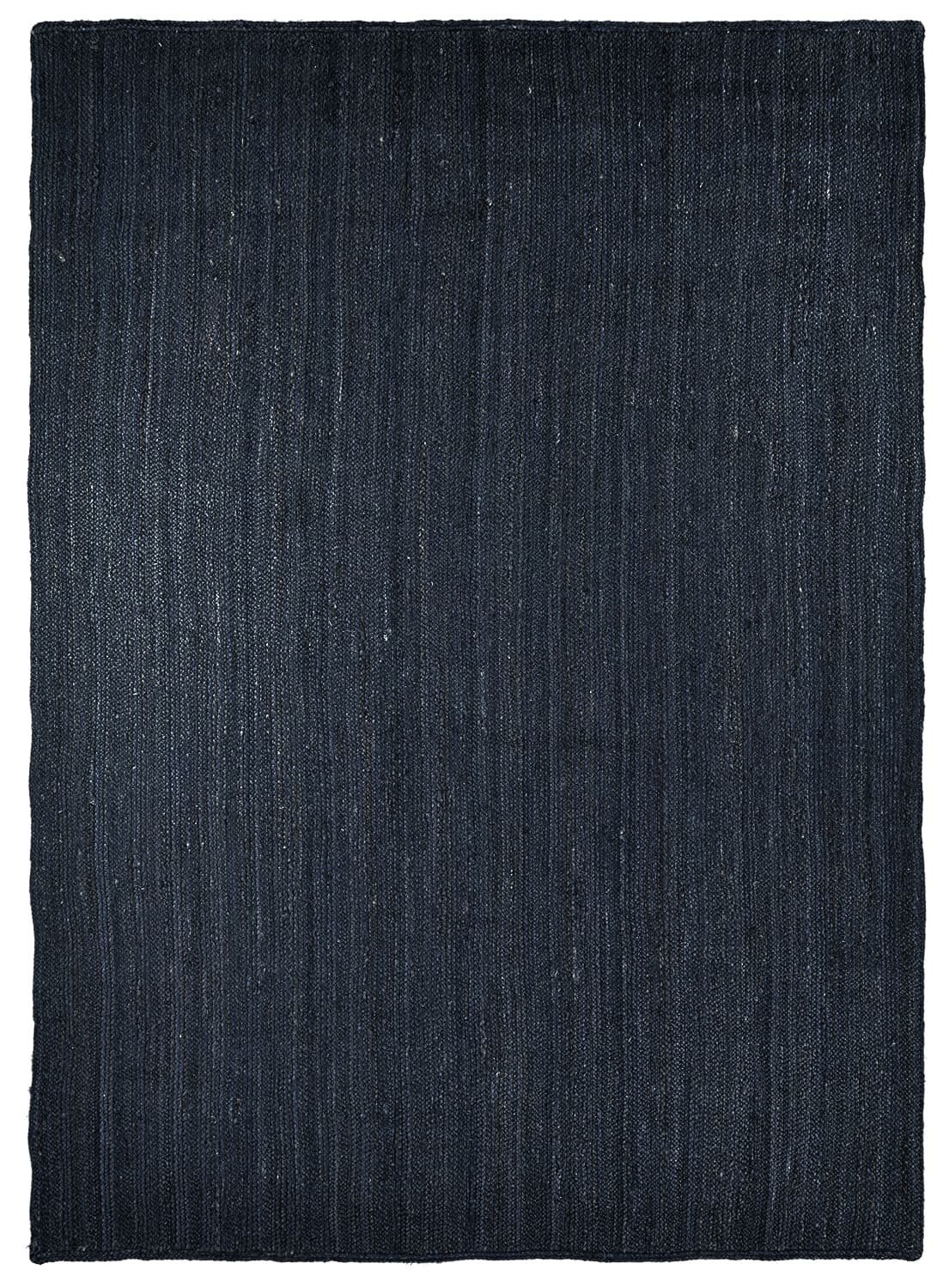 Juteteppe - Amasia (mørkeblå) (Størrelse: 200 x 290 cm)
