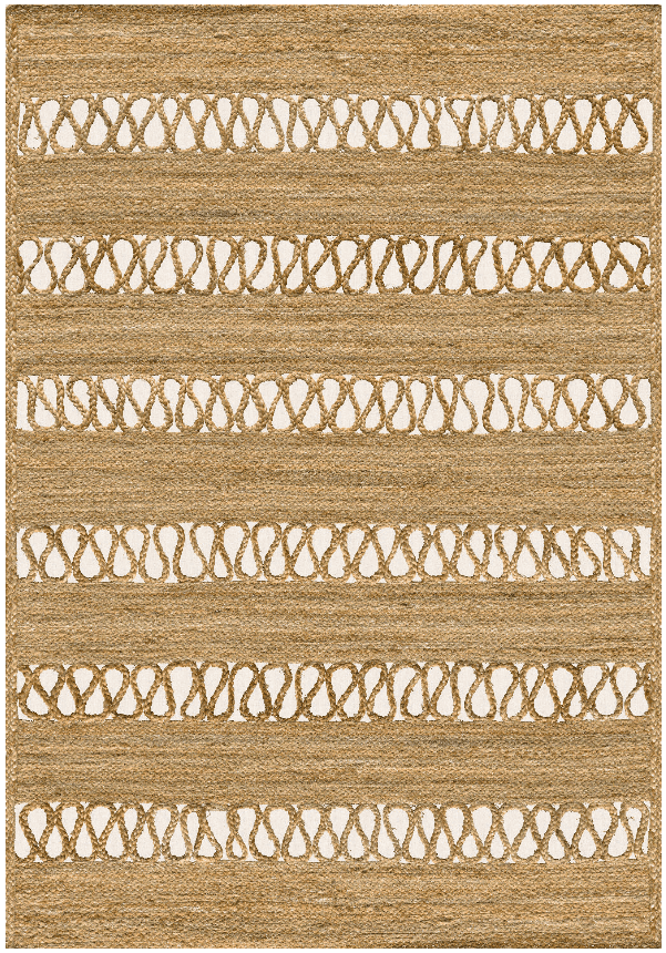 Wilton-teppe - Levie (beige) (Størrelse: 200 x 280 cm)