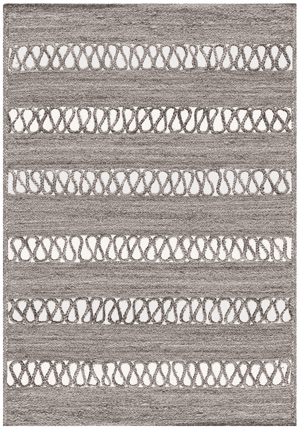 Wilton-teppe - Levie (grå) (Størrelse: 200 x 280 cm)