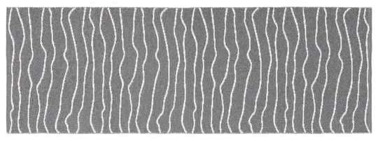 Plastmatter - Horredsmattan Line (grå) (Størrelse: 70 x 200 cm)