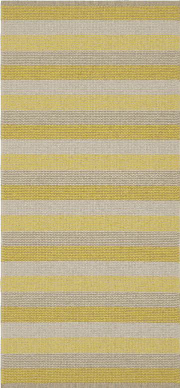 Plastmatter - Horredsmattan Lovi (gul) (Størrelse: 70 x 150 cm)