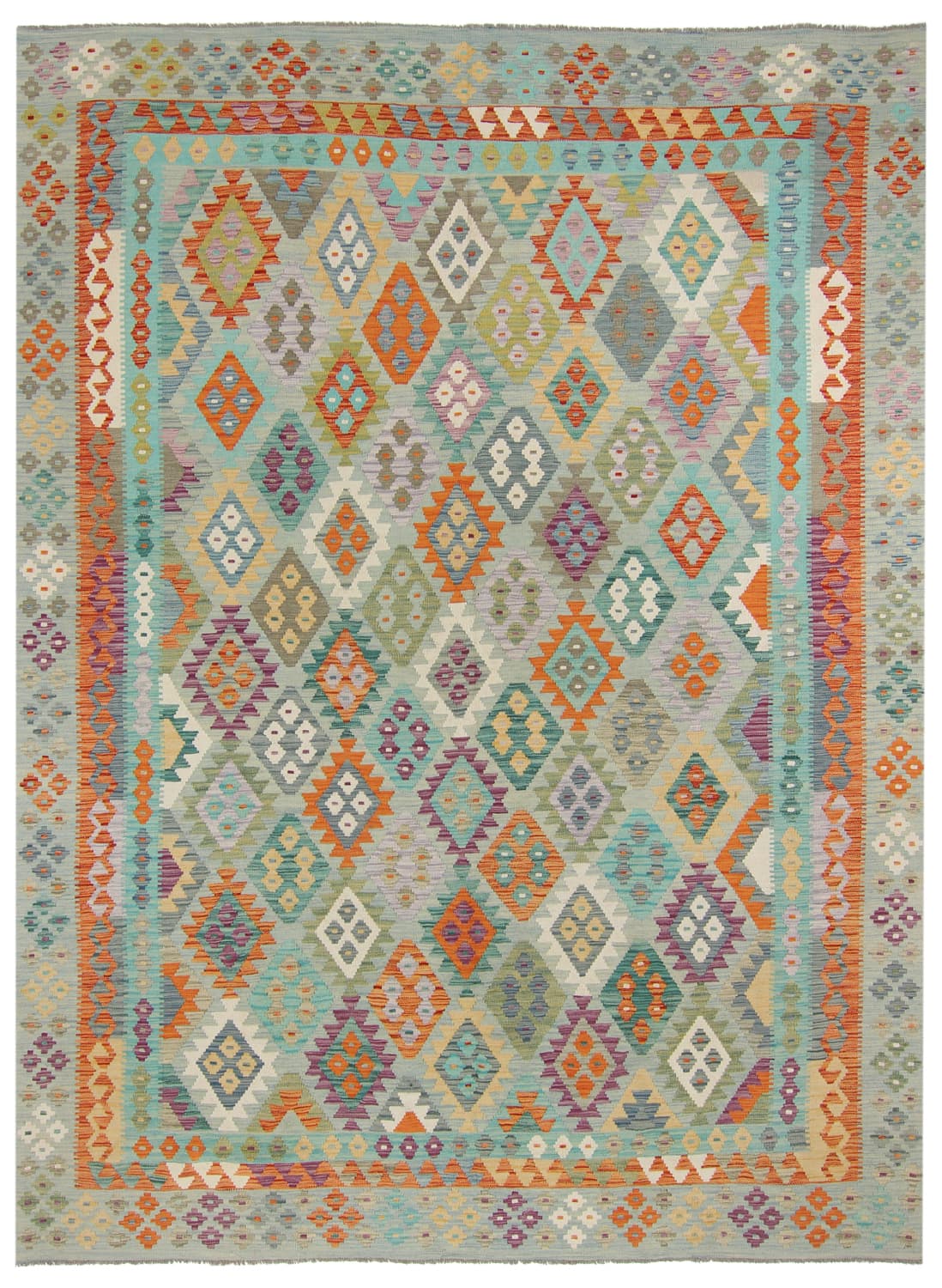 Orientalsk kelimteppe 348 x 262 cm (Størrelse: 348 x 262 cm)