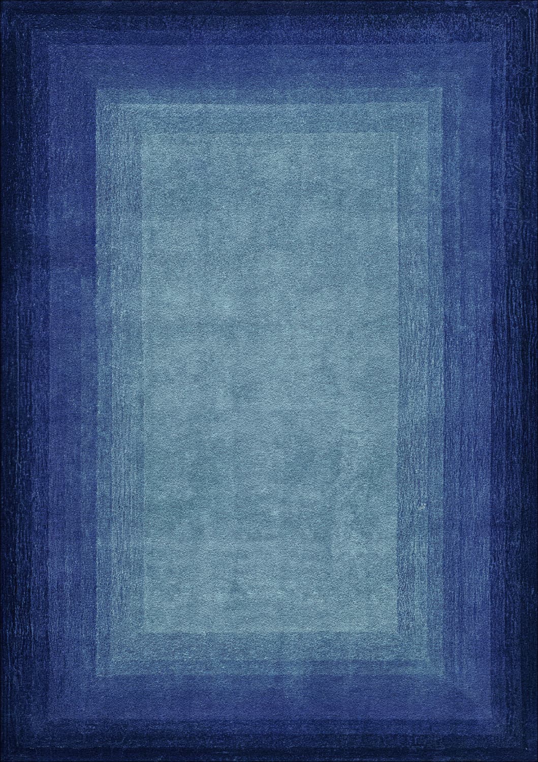 Wilton-teppe - Zina (blå) (Størrelse: 240 x 340 cm)