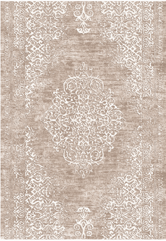 Wilton-teppe - Milazzo (beige) (Størrelse: 240 x 340 cm)