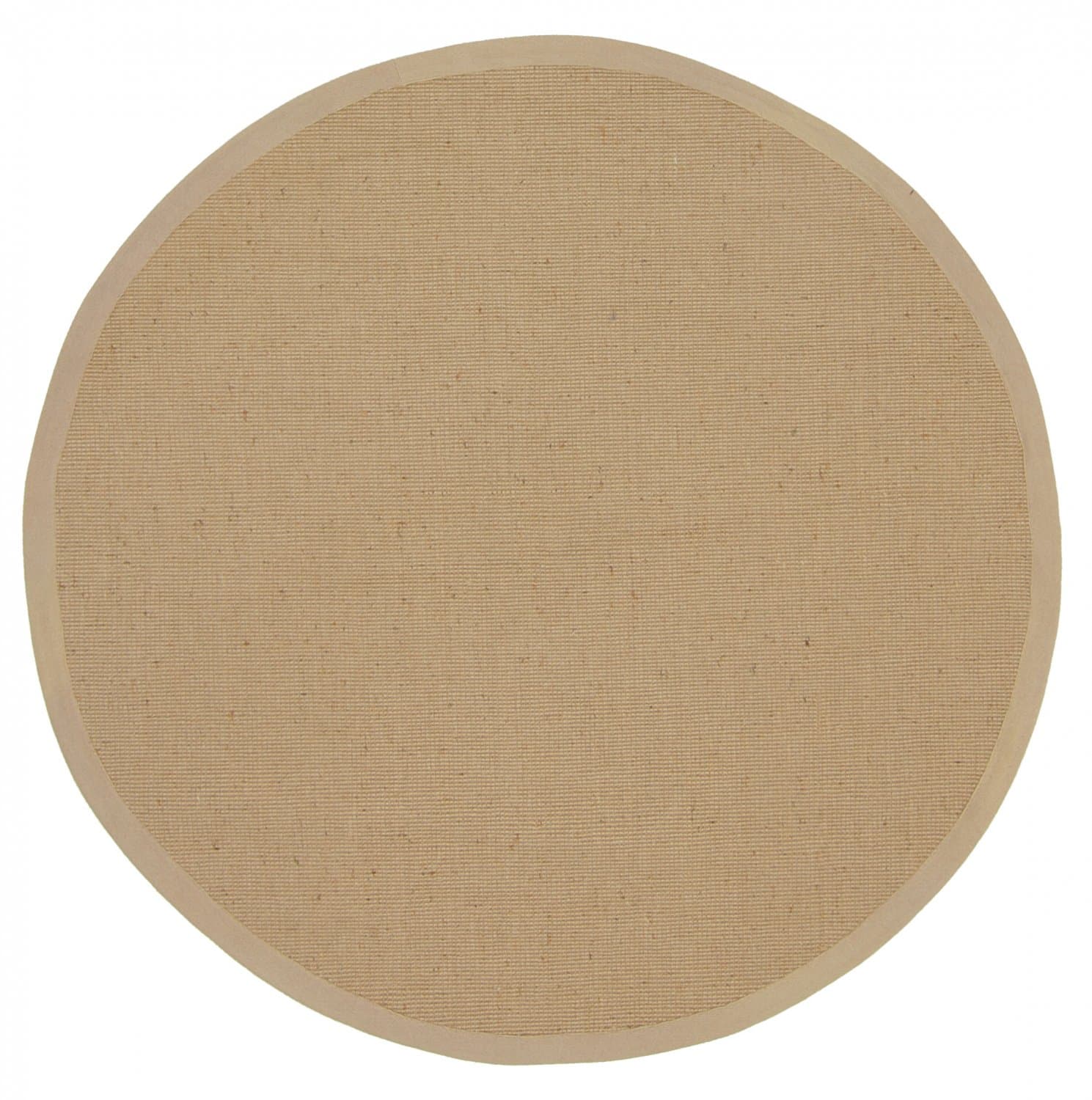 Runde tepper (sisal) - Agave (beige/elfenben) (Størrelse: Ø 200 cm)