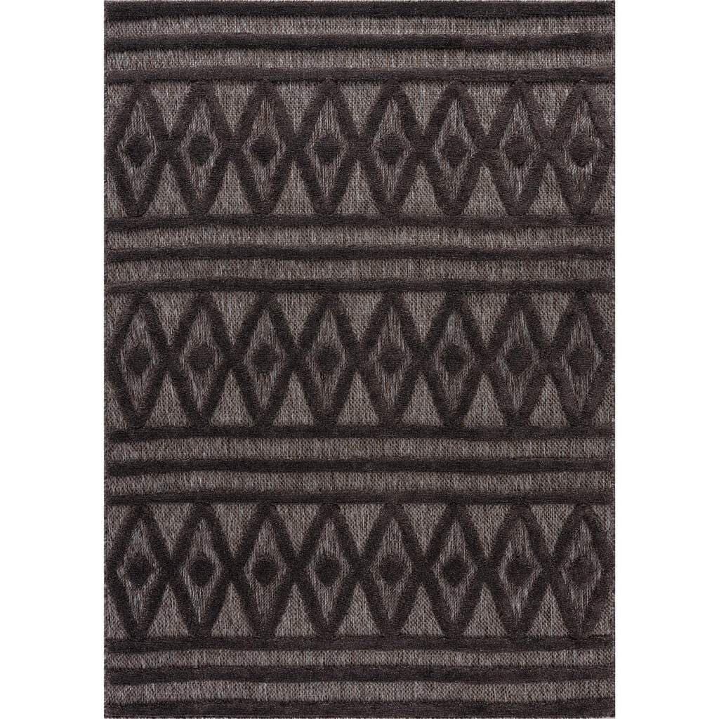 Shaggy Indoor-Outdoor - Chester (antrasitt) (Størrelse: 200 x 290 cm)