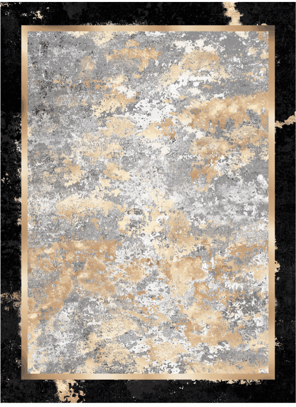 Wilton-teppe - Peri (svart/multi) (Størrelse: 200 x 280 cm)