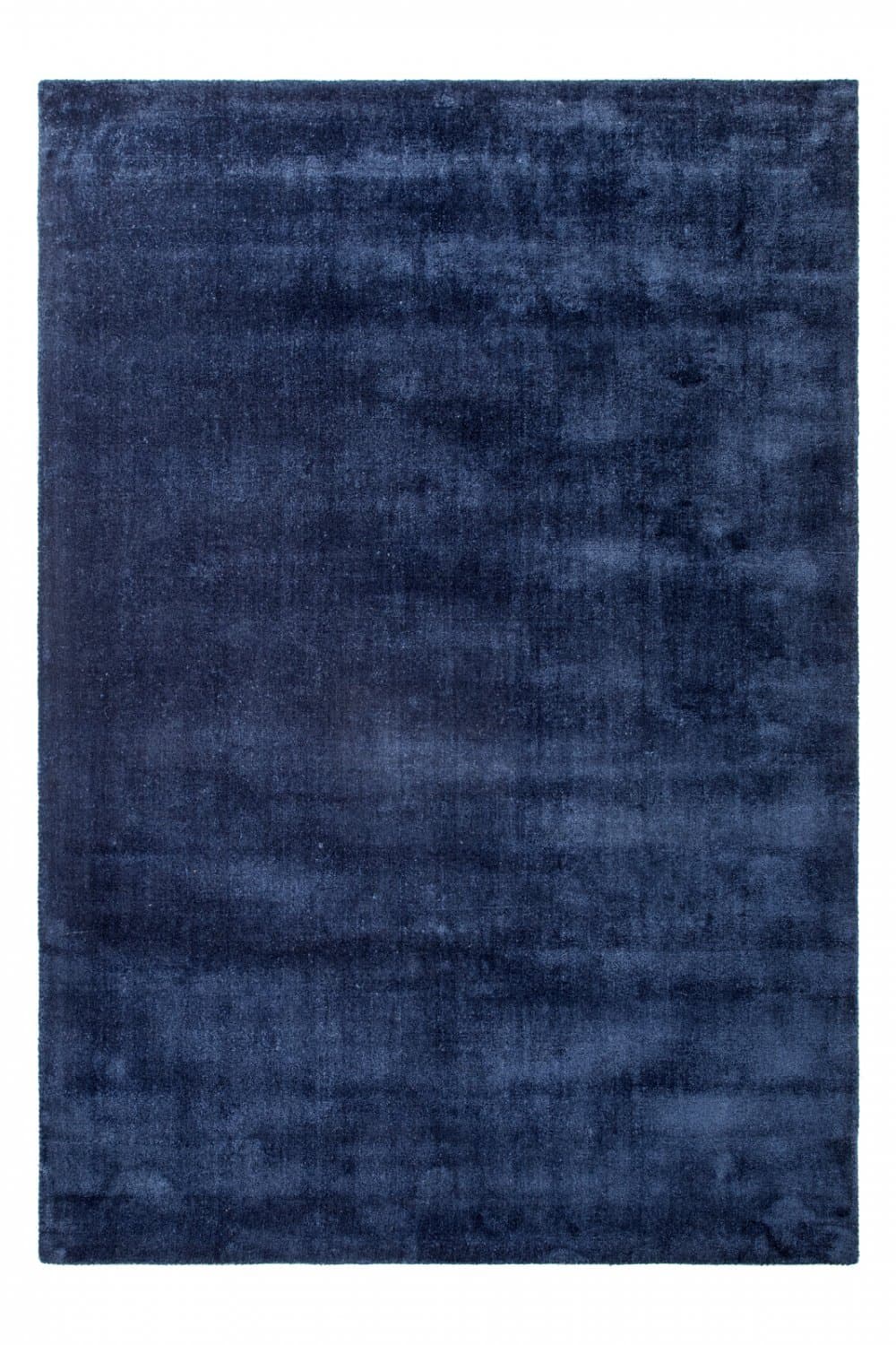 Recycled PET with viscose look (navy) (Størrelse: 240 x 340 cm)