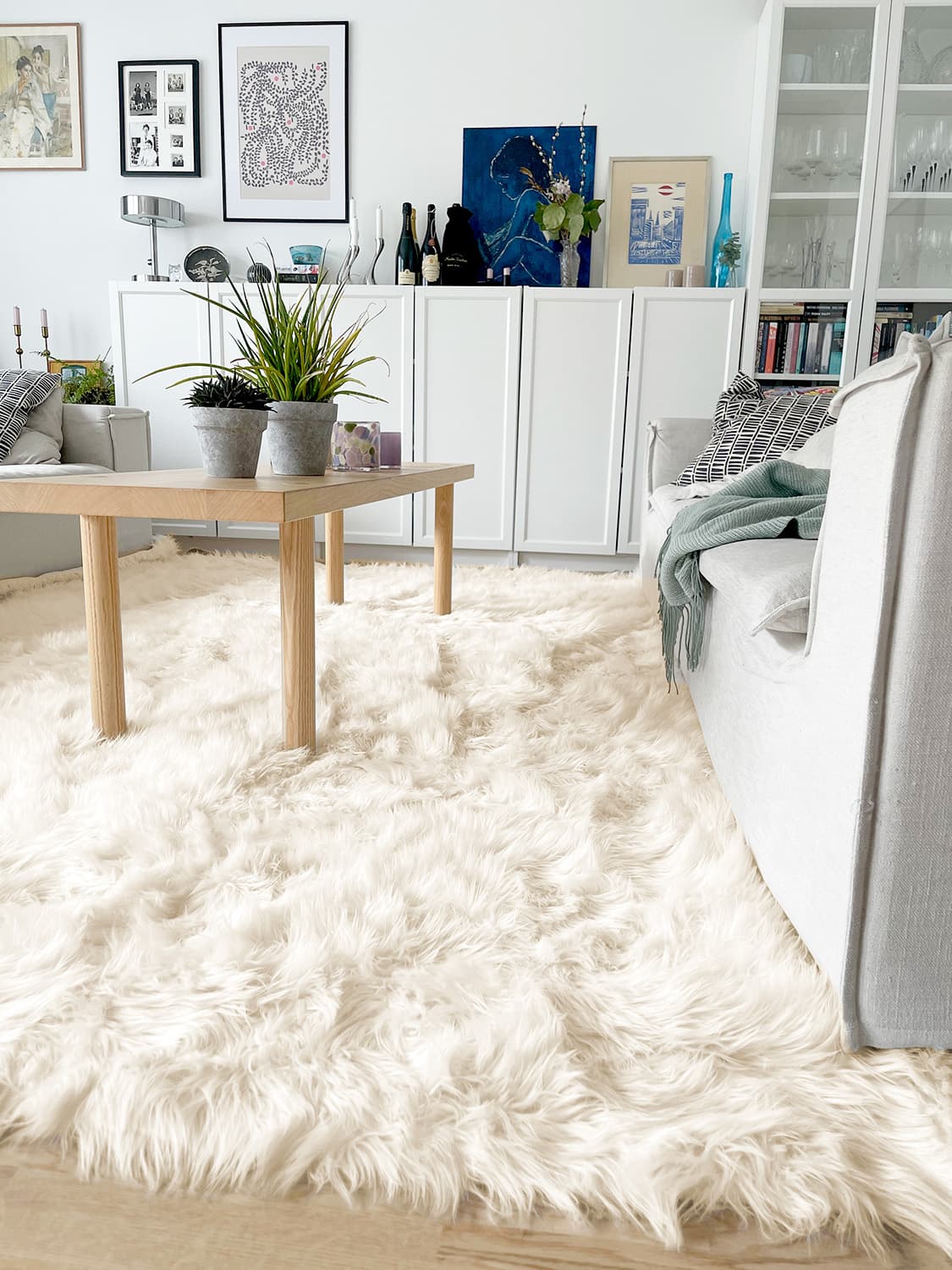 Ryetepper - Pomaire (offwhite) (Størrelse: 300 x 400 cm)