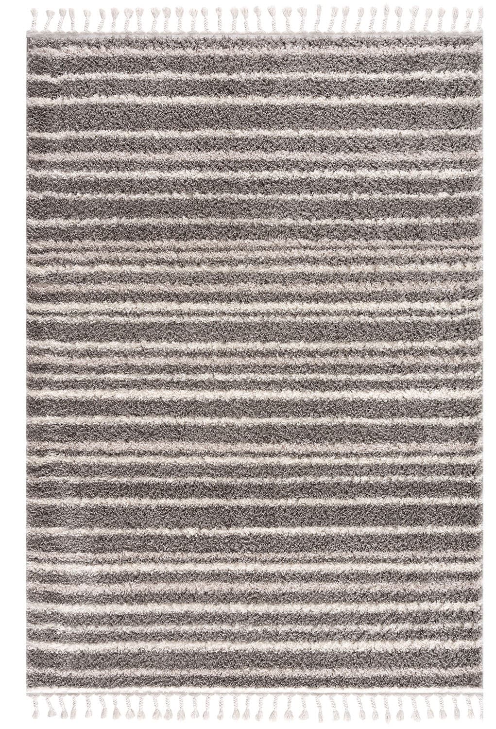 Ryetepper - Manabi (grå) (Størrelse: 80 x 400 cm)