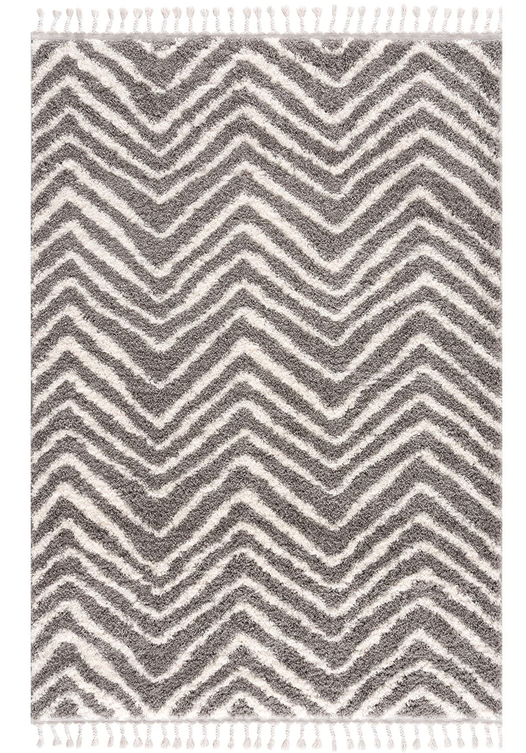 Ryetepper - Chimborazo (grå) (Størrelse: 80 x 400 cm)