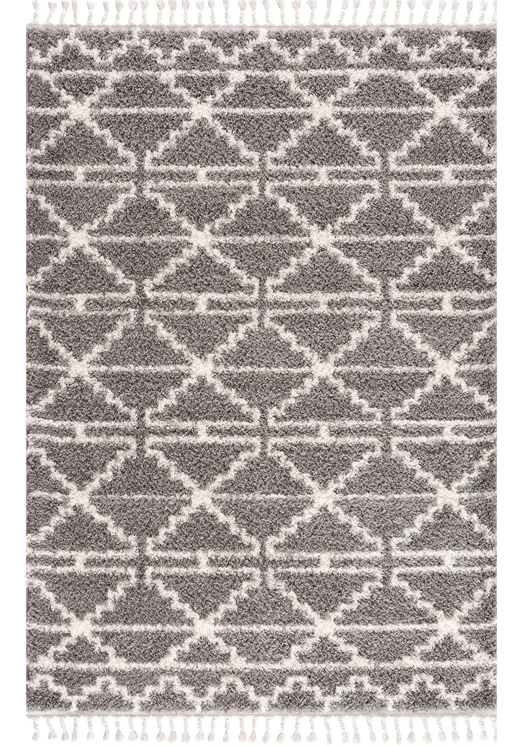 Ryetepper - Azuay (grå) (Størrelse: 240 x 340 cm)