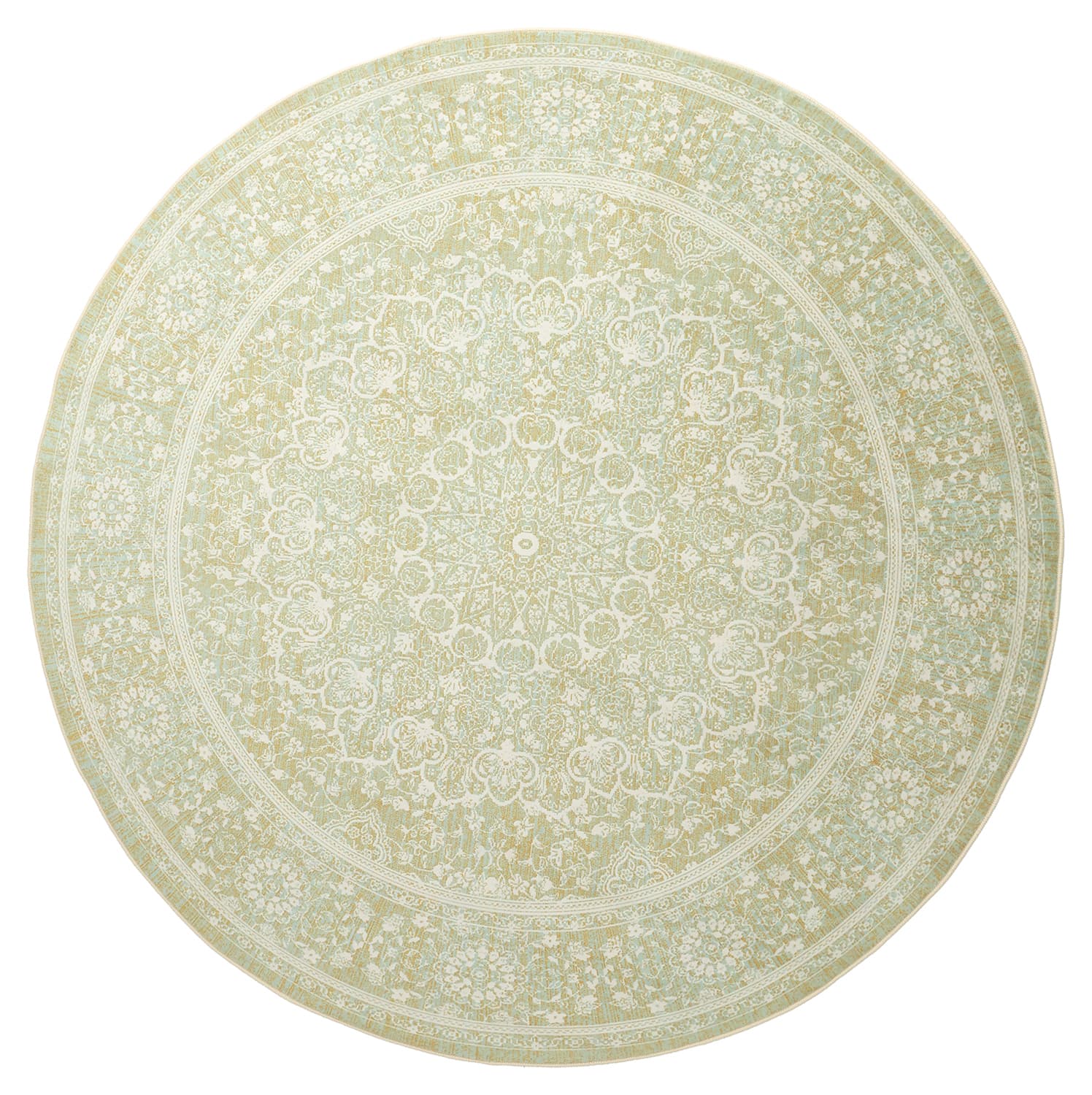 Runde tepper - Vivian (beige) (Størrelse: Ø 240 cm)