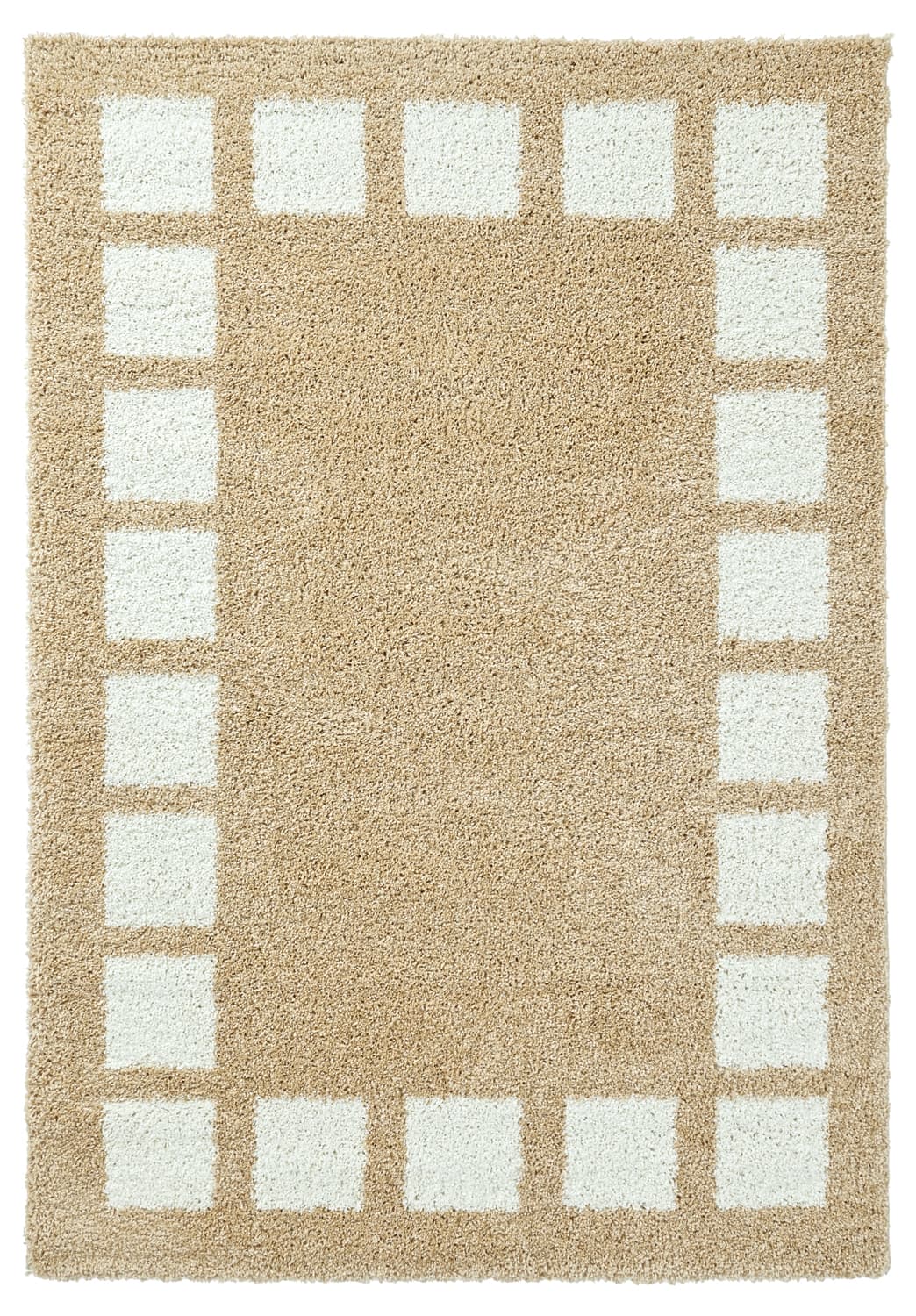 Ryetepper - Asilah (beige/hvit) (Størrelse: 240 x 340 cm)