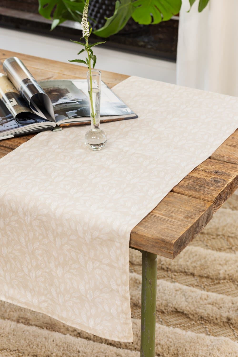 Løpere - Satu (beige) (Størrelse: 40 x 140)