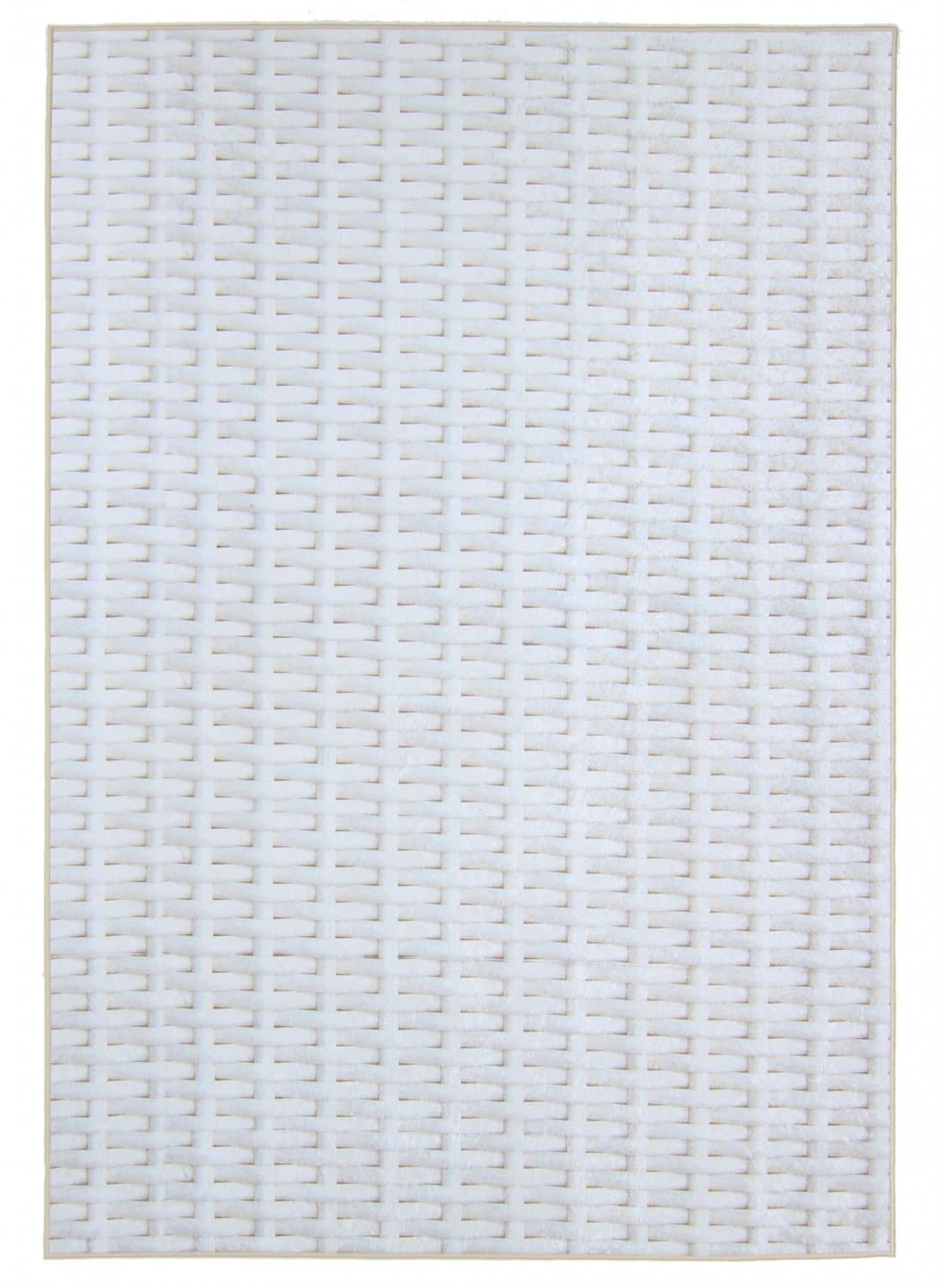 Wilton-teppe - Sevgi (grå/hvit) (Størrelse: 200 x 280 cm)