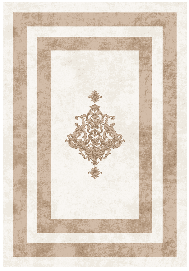 Wilton-teppe - Soros (beige/hvit) (Størrelse: 240 x 340 cm)