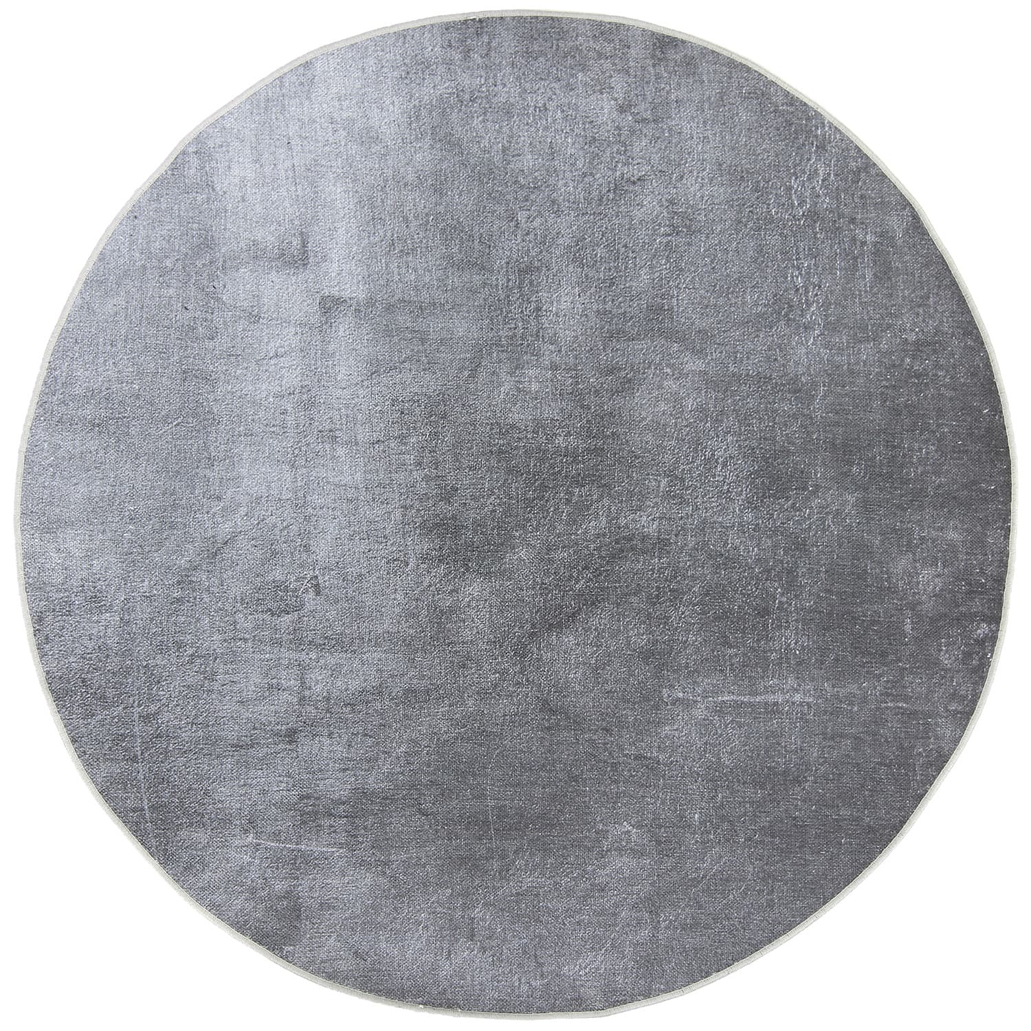 Rundt teppe - Artena (grå) (Størrelse: Ø 200 cm)