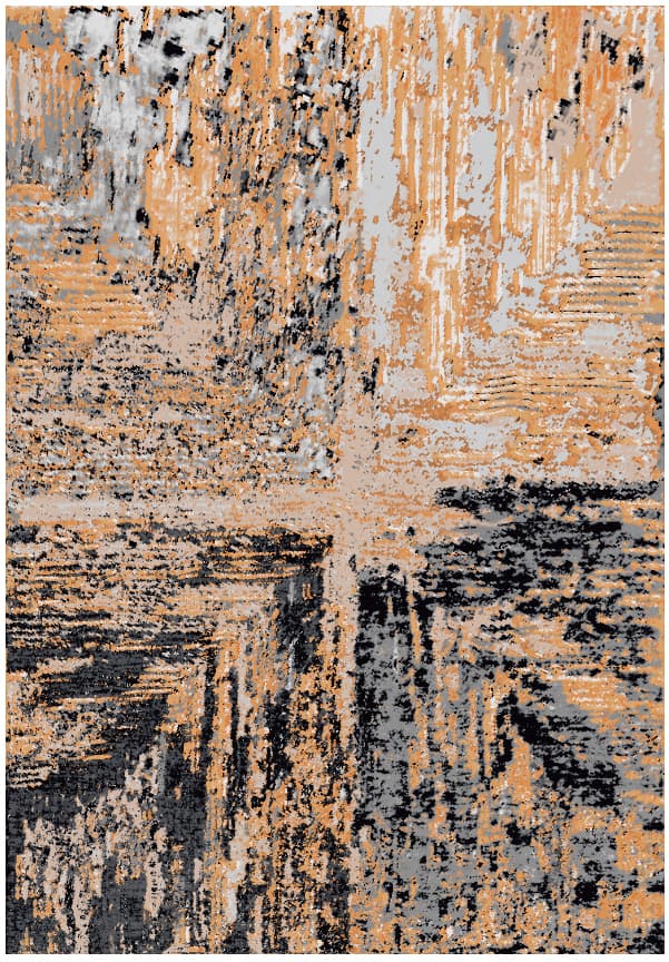 Wilton-teppe - Tizzano  (gull/multi) (Størrelse: 200 x 280 cm)